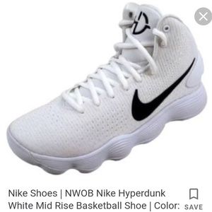 Nike Hyperdunks, lightly worn, black, size 9